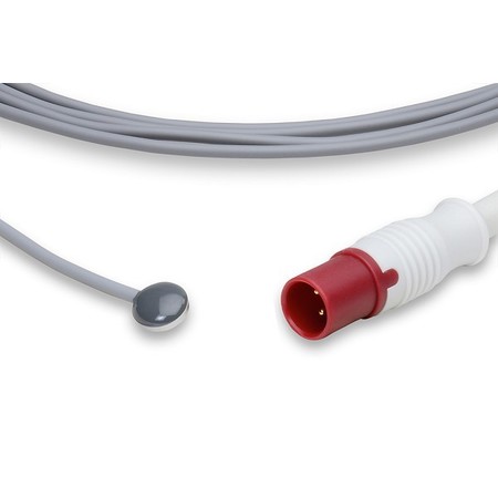 CABLES & SENSORS Philips Compatible Reusable Temperature Probe - Adult Skin Sensor DHP-AS0